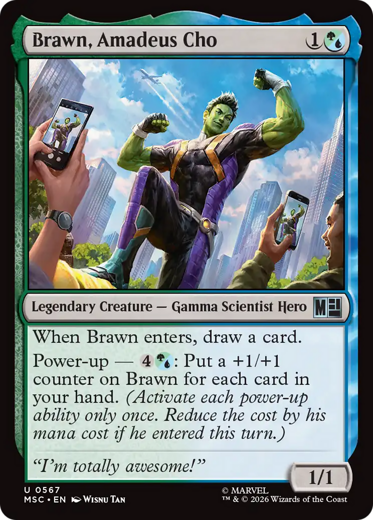 Brawn, Amadeus Cho [Marvel Super Heroes] | Chromatic Games