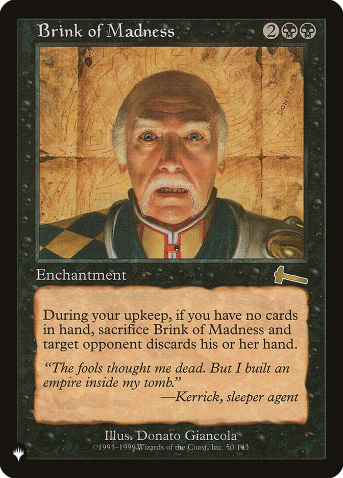 Brink of Madness [The List] | Chromatic Games