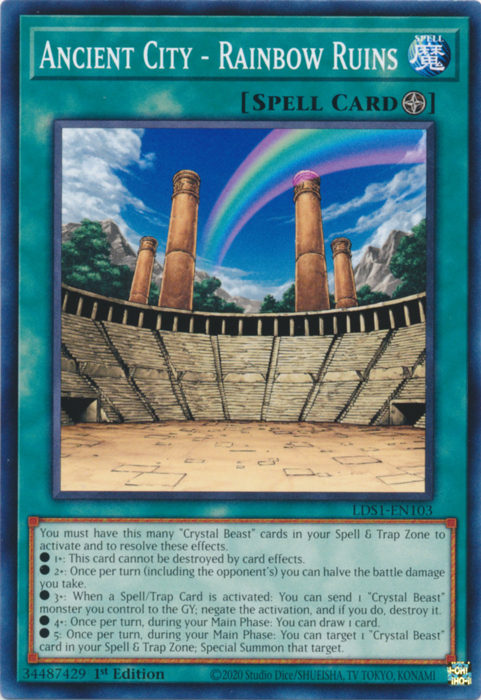 Ancient City - Rainbow Ruins [LDS1-EN103] Common | Chromatic Games