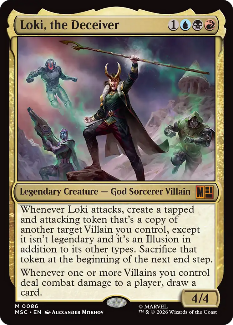 Loki, the Deceiver (Surge Foil) [Marvel Super Heroes Commander] | Chromatic Games