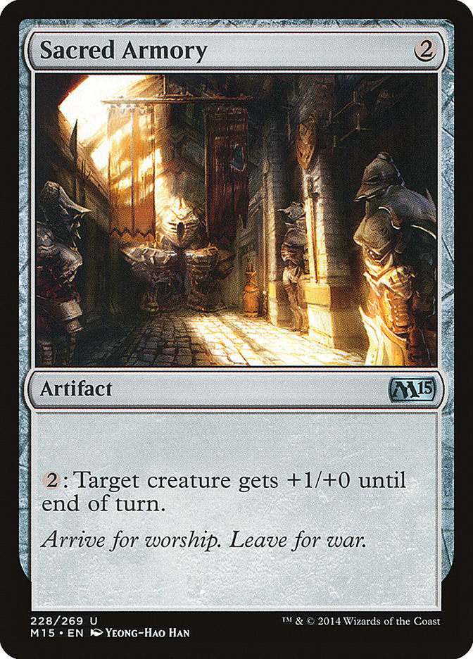 Sacred Armory 228/269 (Magic 2015 (M15))  | Chromatic Games