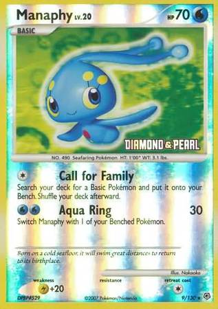 Manaphy (9/130) [Burger King Promos: 2008 Collection] | Chromatic Games