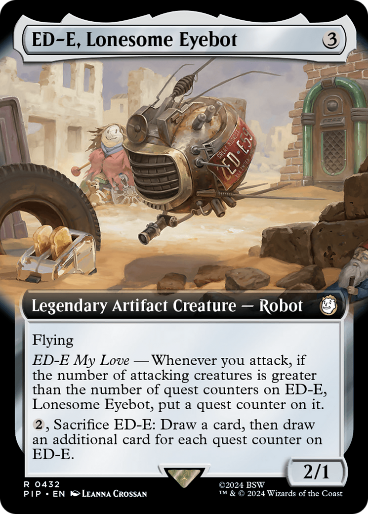 ED-E, Lonesome Eyebot (Extended Art) [Fallout] | Chromatic Games