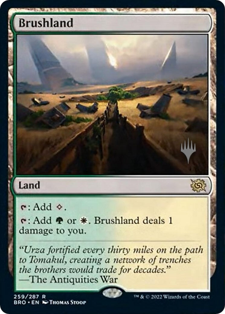 Brushland (Promo Pack) [The Brothers' War Promos] | Chromatic Games