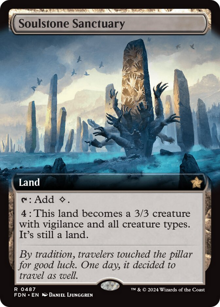 Soulstone Sanctuary (Extended Art) [Foundations] | Chromatic Games