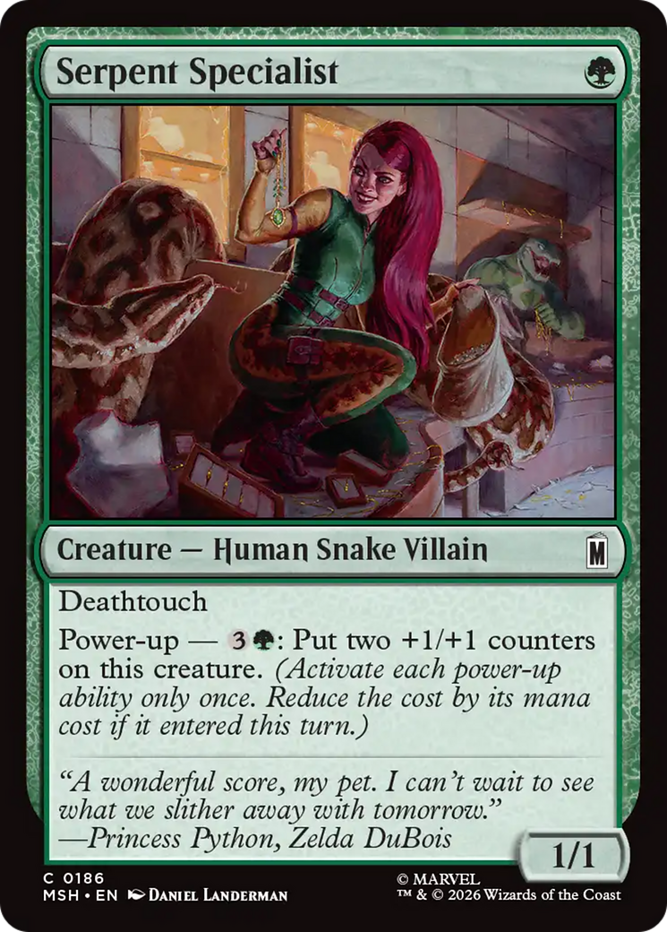 Serpent Specialist [Marvel Super Heroes] | Chromatic Games