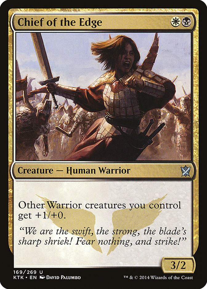 Chief of the Edge 169/269 (Khans of Tarkir)  | Chromatic Games
