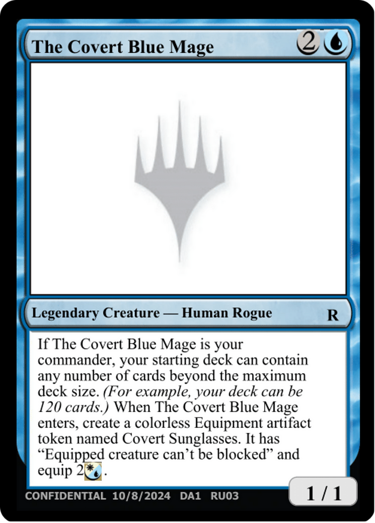 The Covert Blue Mage [Unknown Event] | Chromatic Games