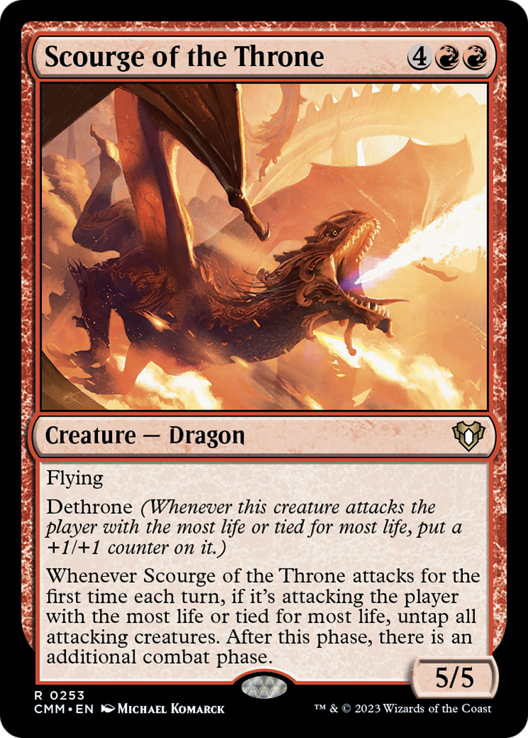 Scourge of the Throne [Commander Masters] | Chromatic Games