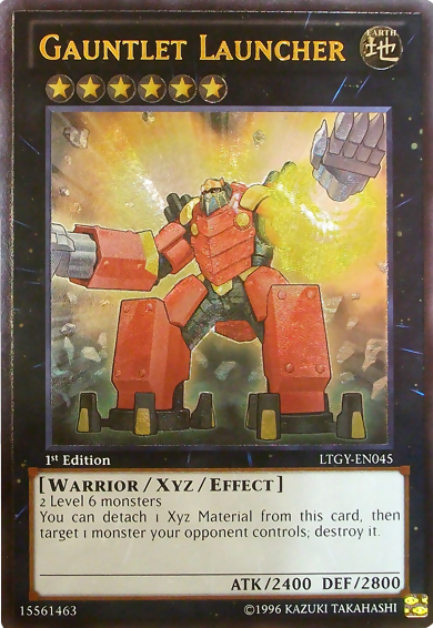 Gauntlet Launcher [LTGY-EN045] Ultimate Rare | Chromatic Games