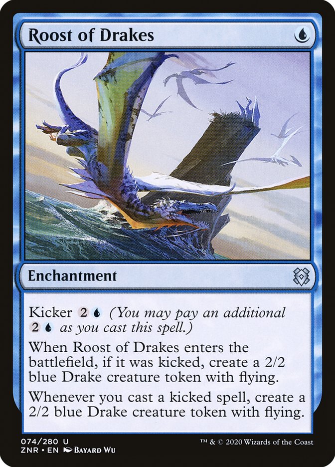 Roost of Drakes 74 (Zendikar Rising)  - Foil | Chromatic Games