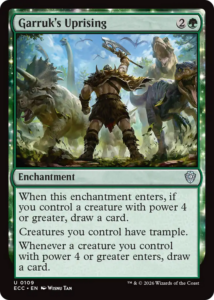 Garruk's Uprising [Lorwyn Eclipsed Commander] | Chromatic Games