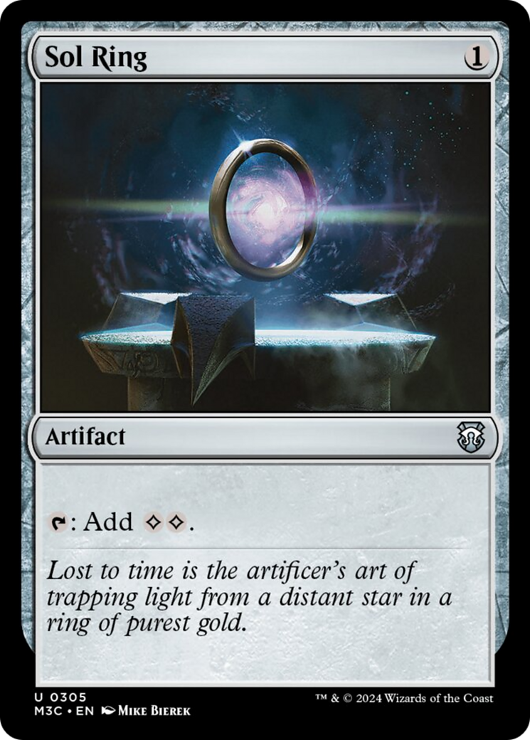 Sol Ring (Ripple Foil) [Modern Horizons 3 Commander] | Chromatic Games