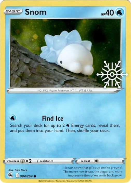 Snom (084/264) (Holiday Calendar) [Sword & Shield: Fusion Strike] | Chromatic Games