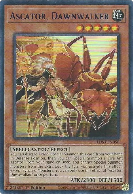 Ascator, Dawnwalker (Blue) [LDS3-EN050] Ultra Rare | Chromatic Games