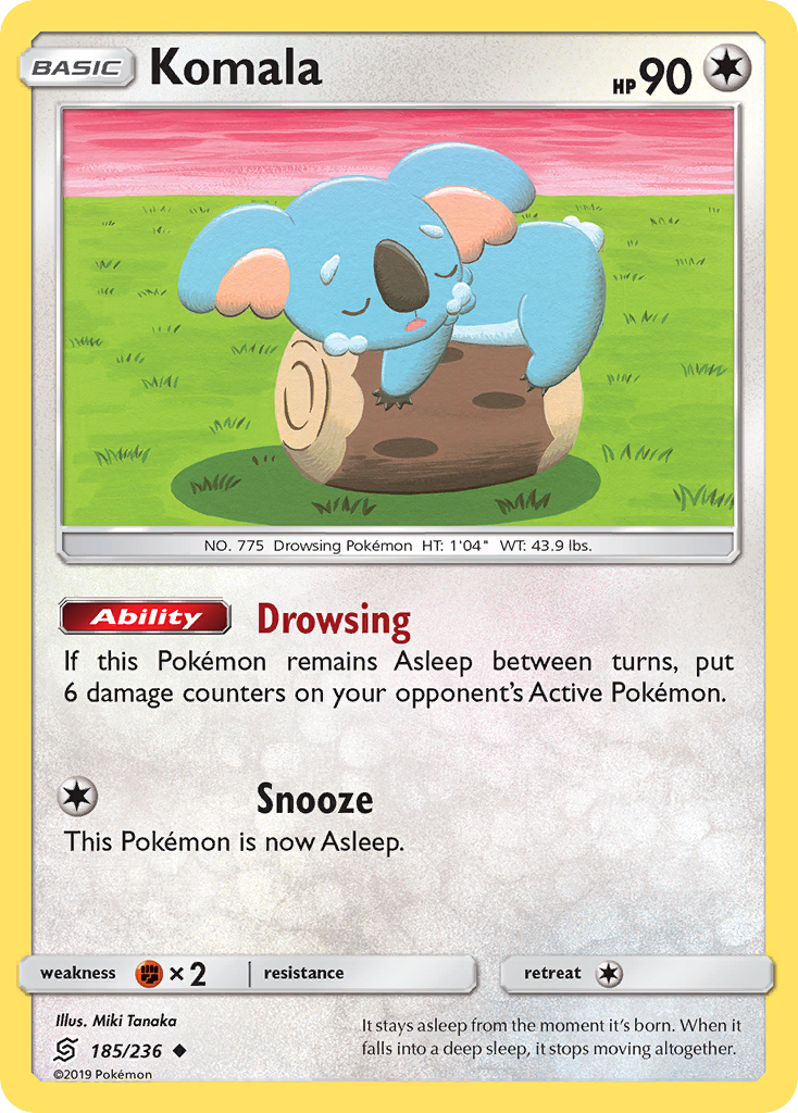 Komala (185/236) [Sun & Moon: Unified Minds] | Chromatic Games