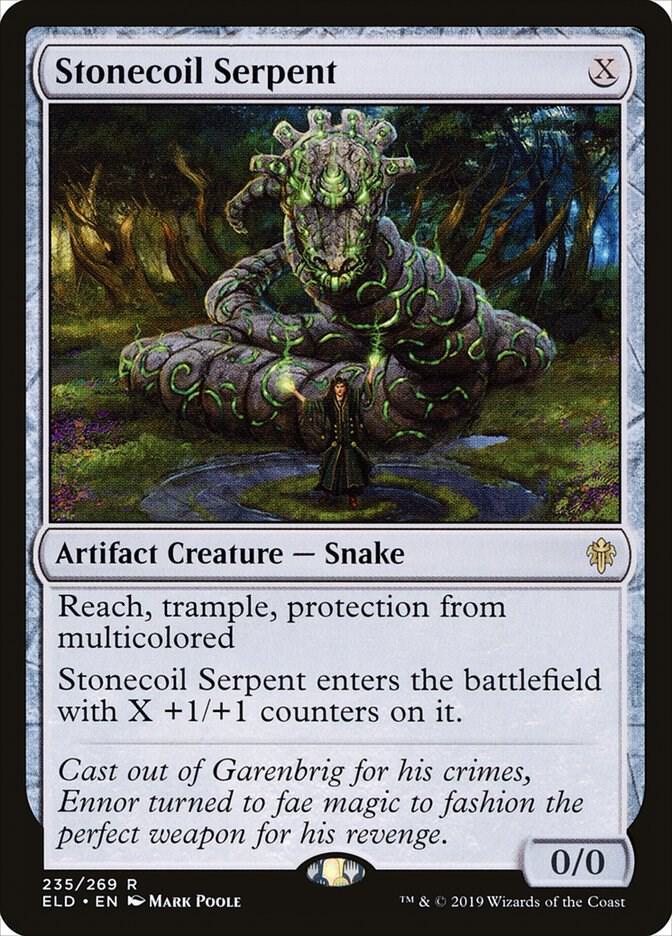 Stonecoil Serpent 235/269 (Throne of Eldraine)  | Chromatic Games