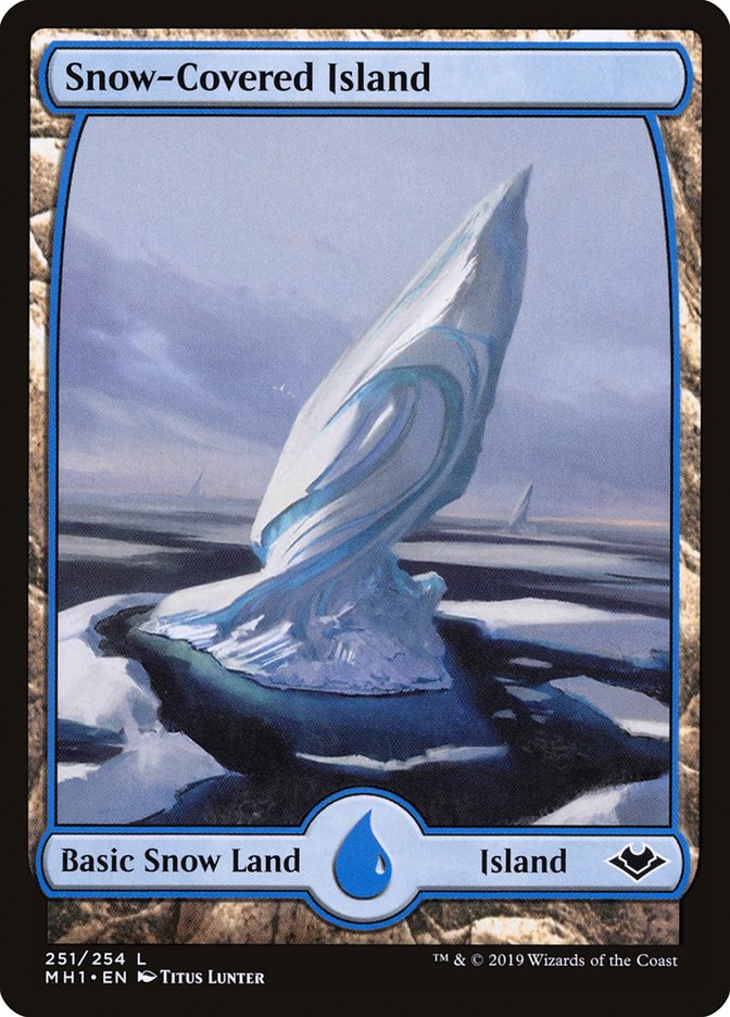 Snow-Covered Island [Modern Horizons] | Chromatic Games