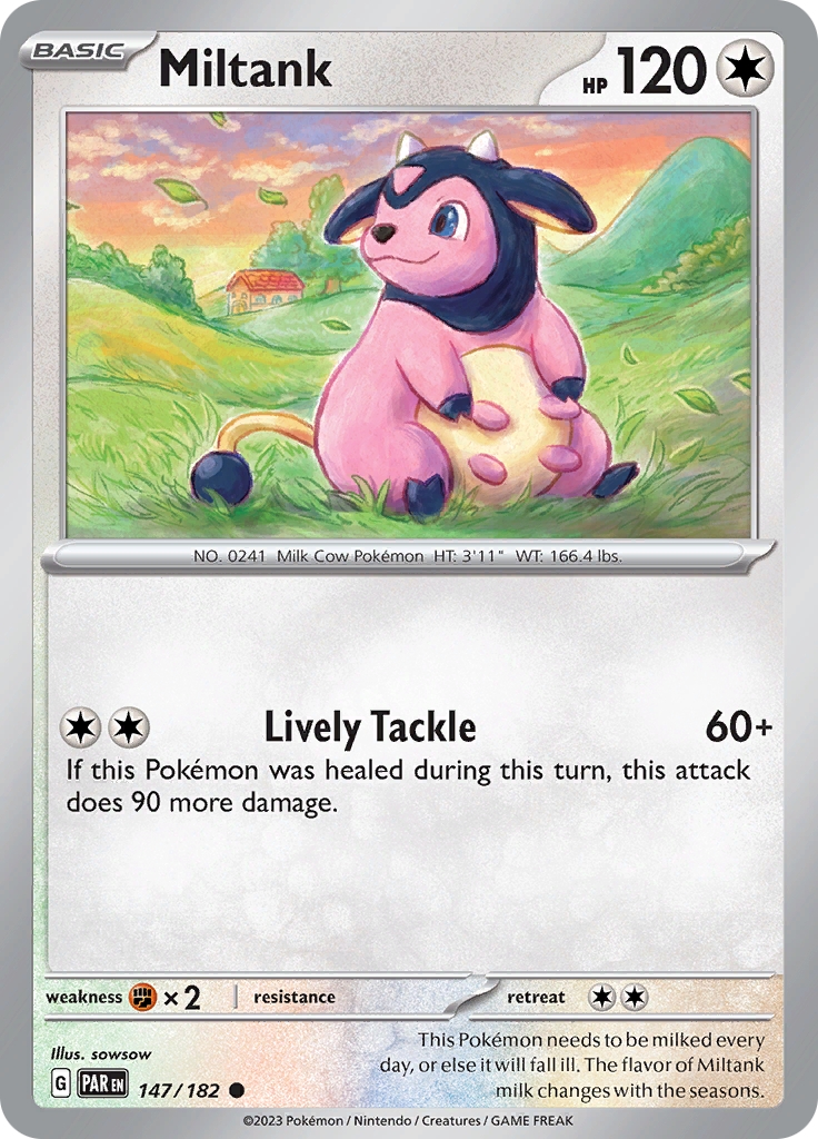 Miltank (147/182) [Scarlet & Violet: Paradox Rift] | Chromatic Games