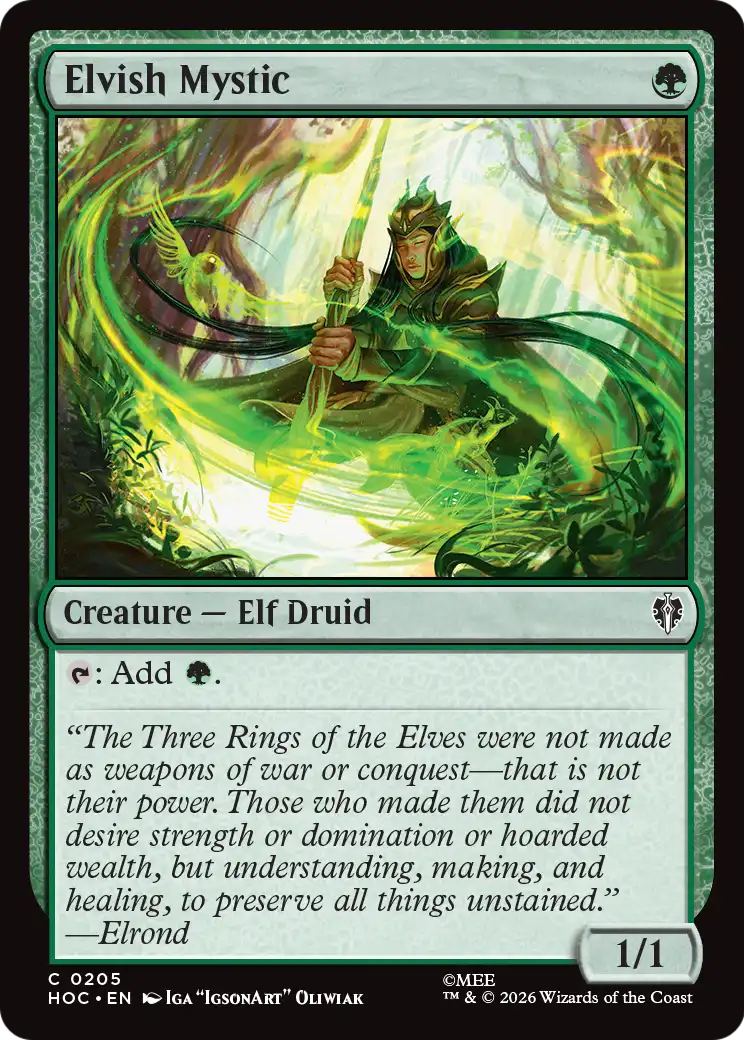 Elvish Mystic [The Hobbit: Eternal-Legal] | Chromatic Games