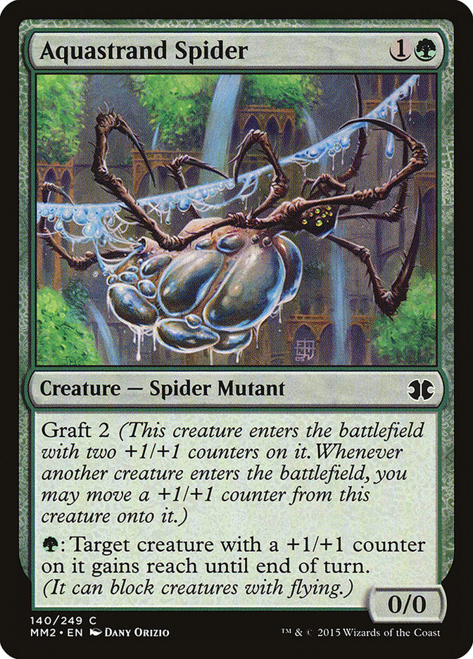 Aquastrand Spider 140/249 (Modern Masters 2015)  | Chromatic Games