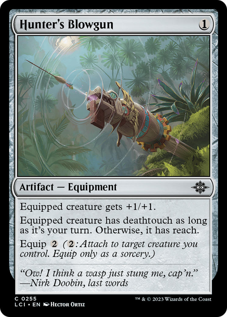 Hunter's Blowgun [The Lost Caverns of Ixalan] | Chromatic Games