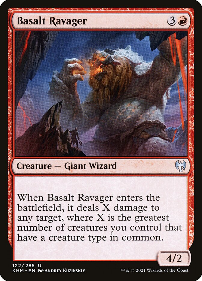Basalt Ravager 122/285 (Kaldheim)  | Chromatic Games