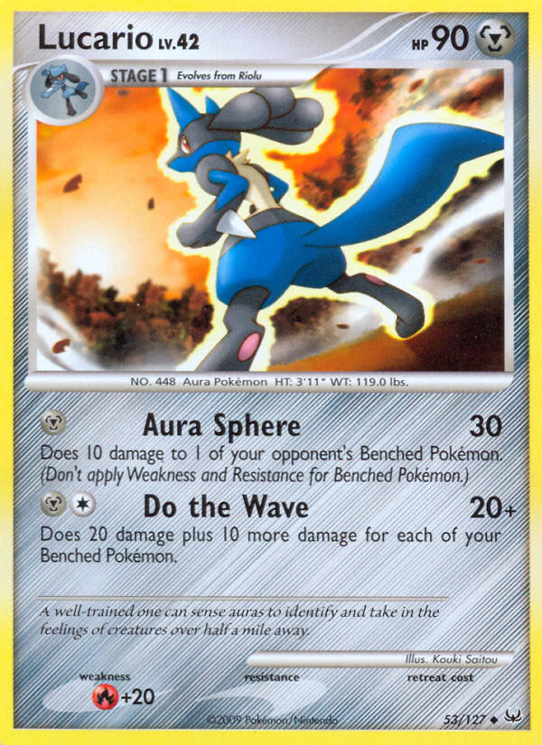 Lucario (53/127) [Platinum: Base Set] | Chromatic Games