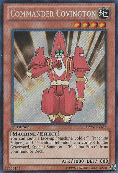 Commander Covington [LCYW-EN167] Secret Rare | Chromatic Games