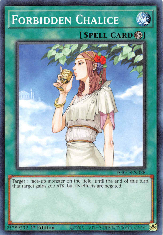 Forbidden Chalice [EGO1-EN028] Common | Chromatic Games
