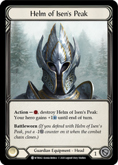 Helm of Isen's Peak [U-WTR042] (Welcome to Rathe Unlimited)  Unlimited Rainbow Foil | Chromatic Games