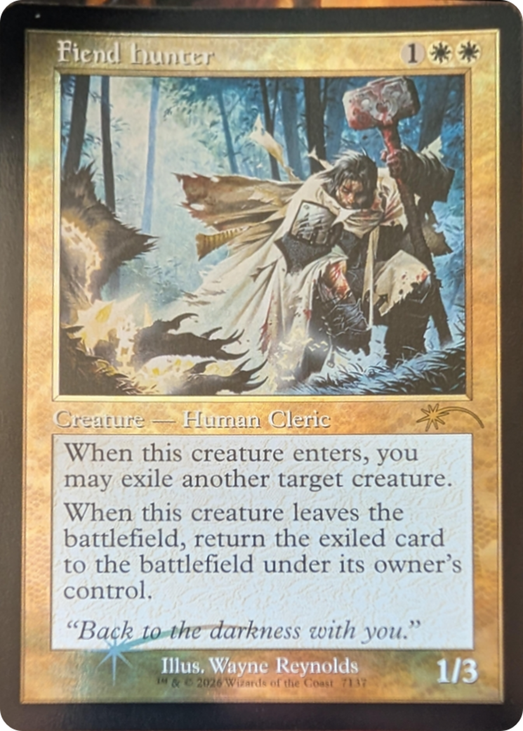 Fiend Hunter (Retro Frame) [Secret Lair Drop Series] | Chromatic Games