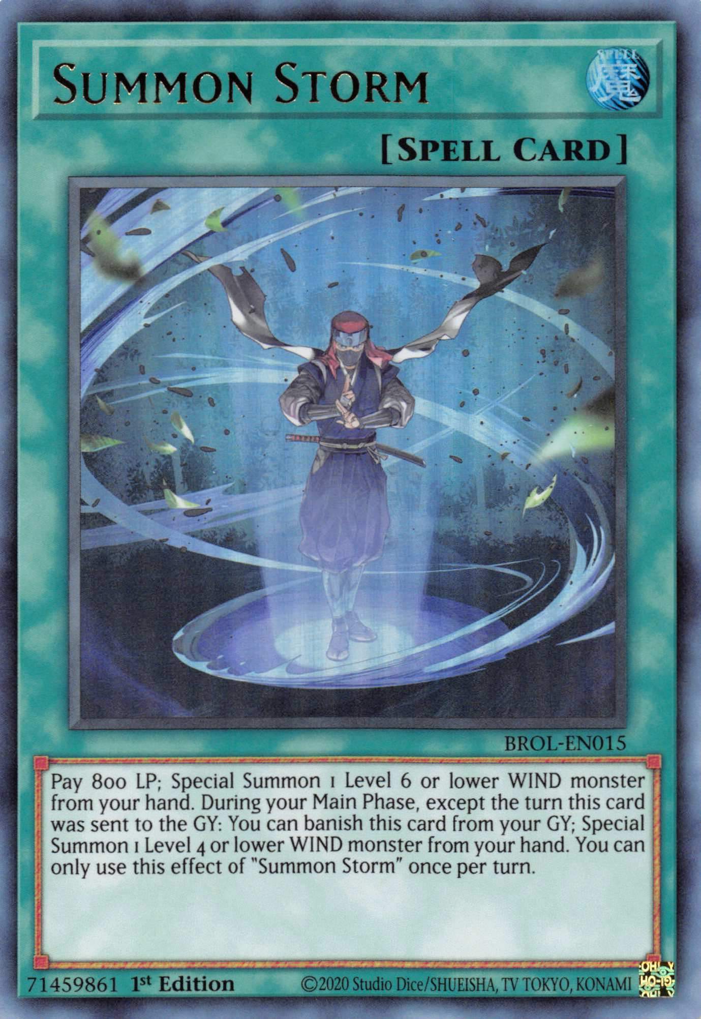 Summon Storm [BROL-EN015] Ultra Rare | Chromatic Games