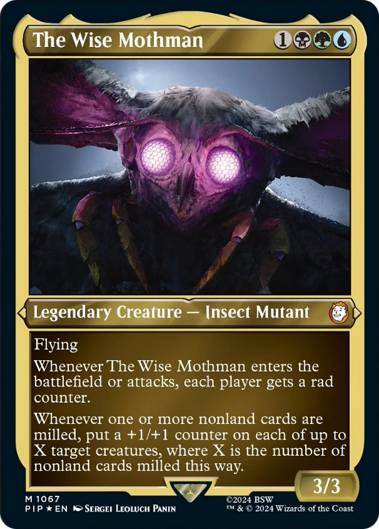 The Wise Mothman (Display Commander) [Fallout] | Chromatic Games