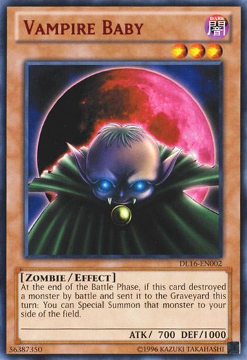 Vampire Baby (Red) [DL16-EN002] Rare | Chromatic Games