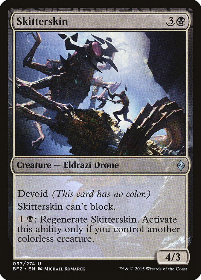 Skitterskin 97/274 (Battle for Zendikar)  | Chromatic Games