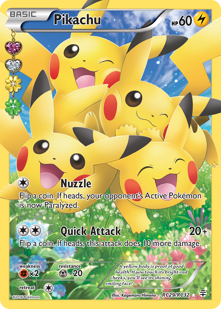 Pikachu (RC29/RC32) [XY: Generations] | Chromatic Games
