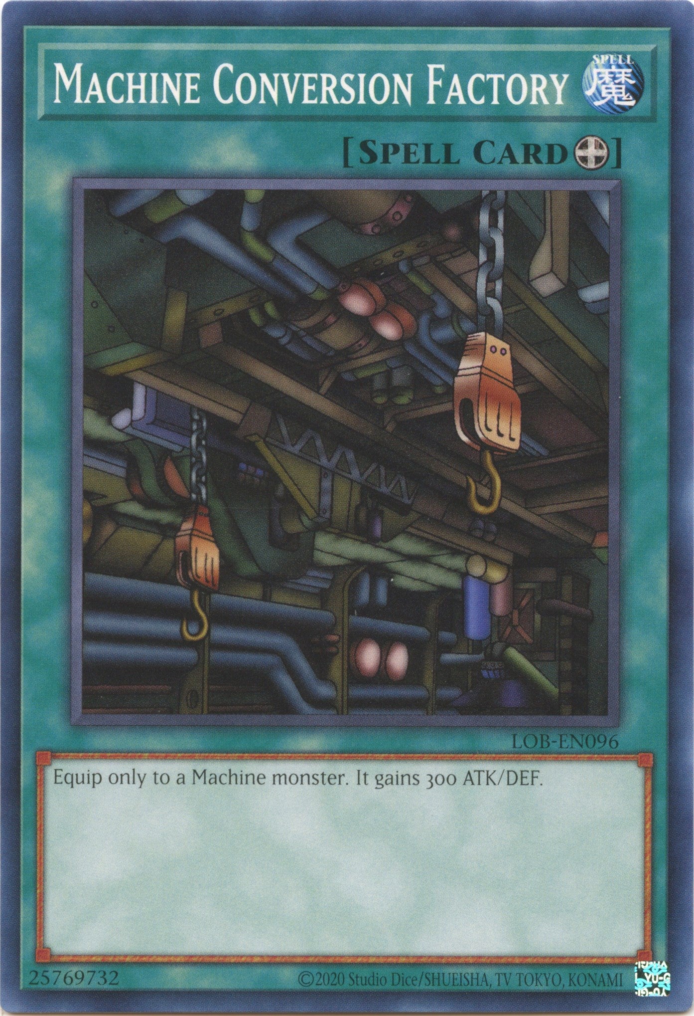 Machine Conversion Factory (25th Anniversary) [LOB-EN096] Common | Chromatic Games