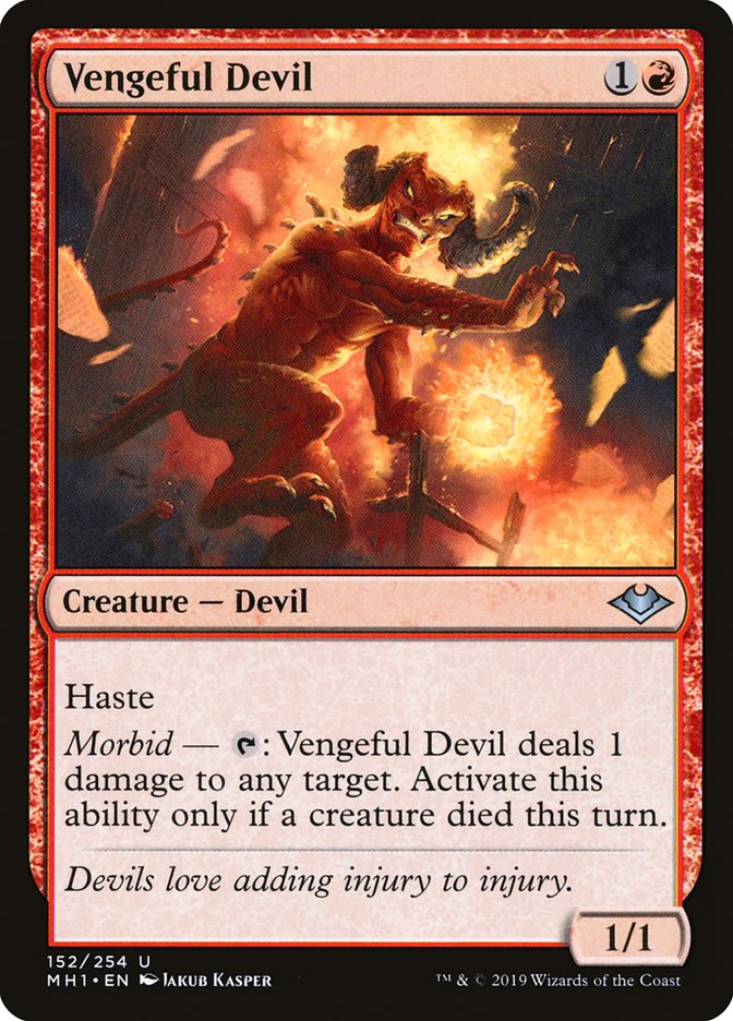 Vengeful Devil [Modern Horizons] | Chromatic Games