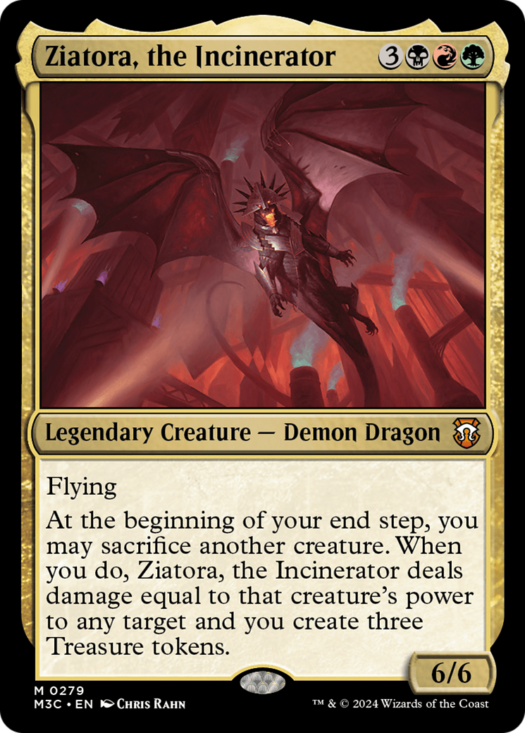 Ziatora, the Incinerator [Modern Horizons 3 Commander] | Chromatic Games