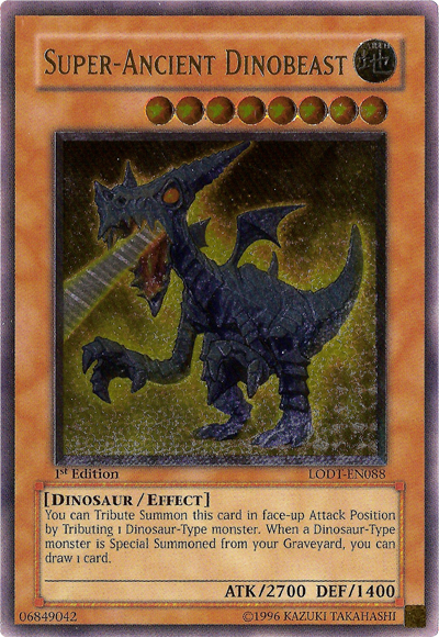 Super-Ancient Dinobeast [LODT-EN088] Ultimate Rare | Chromatic Games
