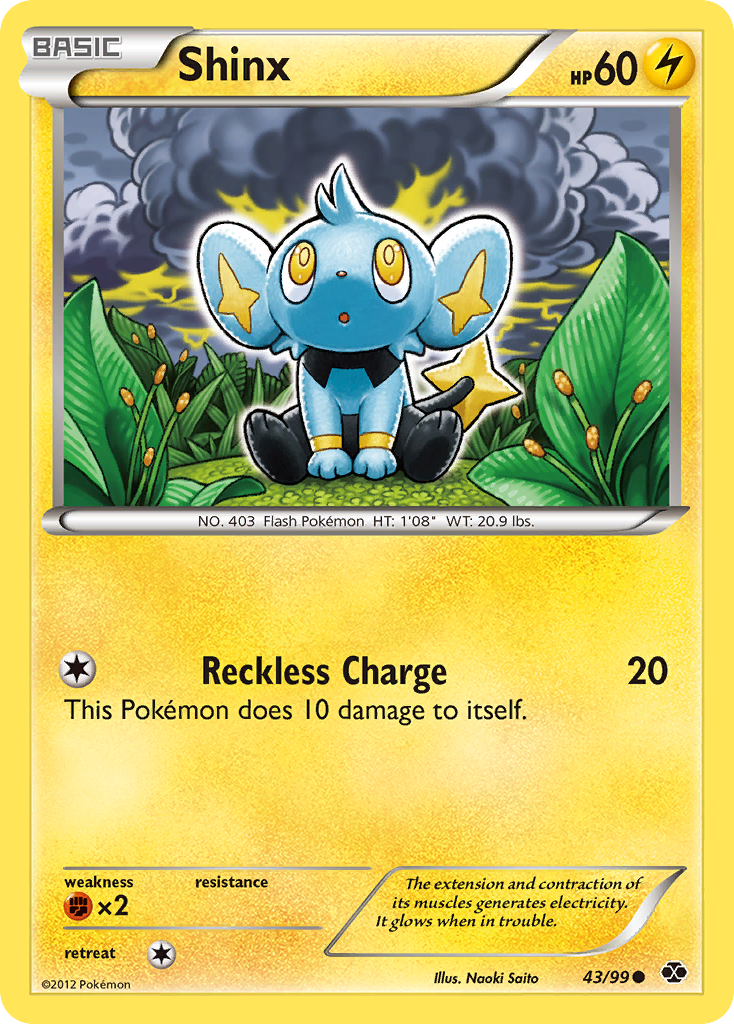 Shinx (43/99) [Black & White: Next Destinies] | Chromatic Games