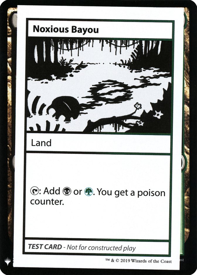 Noxious Bayou [Mystery Booster Playtest Cards] | Chromatic Games