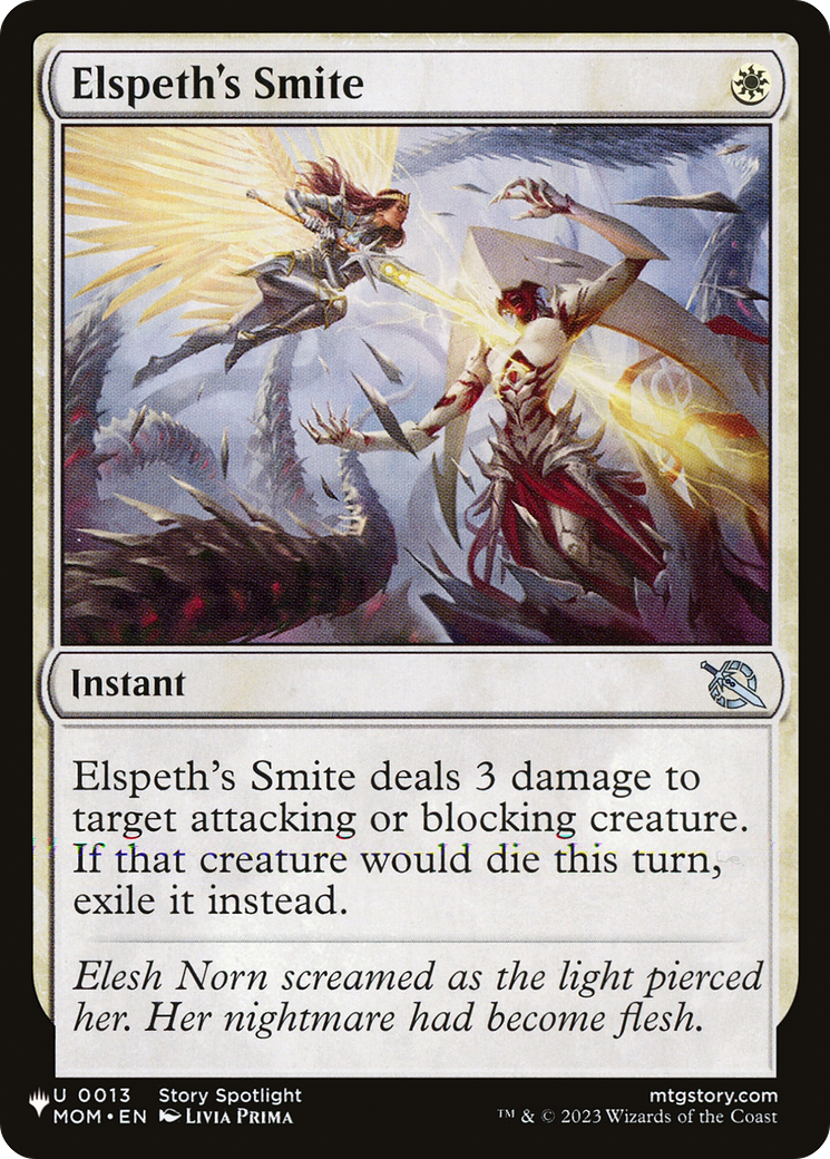 Elspeth's Smite [The List] | Chromatic Games