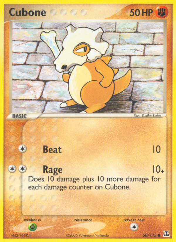 Cubone (60/113) [EX: Delta Species] | Chromatic Games