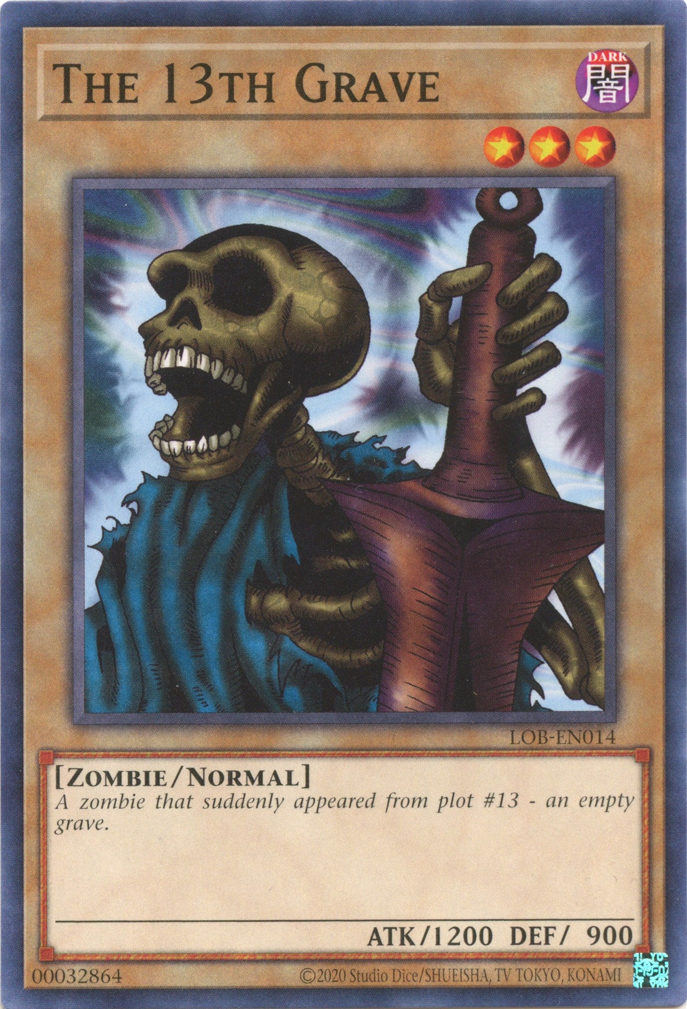 The 13th Grave (25th Anniversary) [LOB-EN014] Common | Chromatic Games