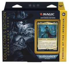 Warhammer 40,000 - Commander Deck (Forces of the Imperium - Collector's Edition) | Chromatic Games