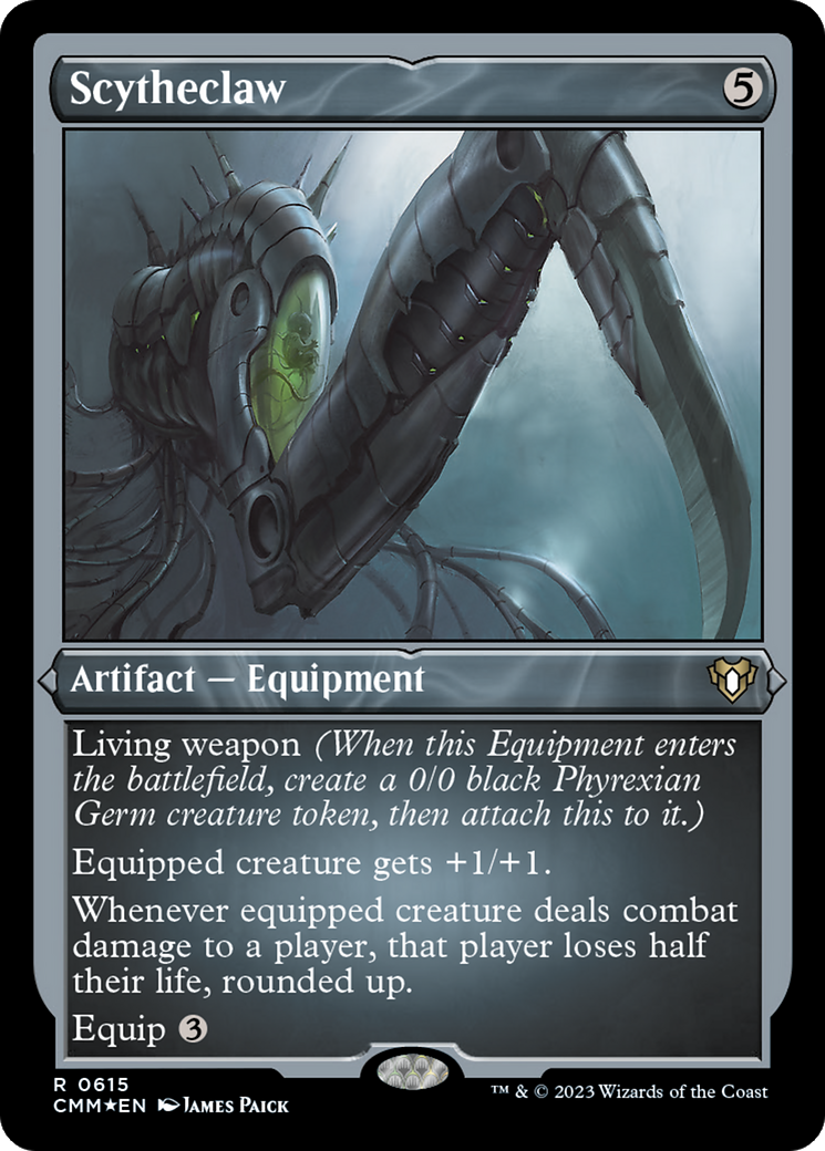 Scytheclaw (Foil Etched) [Commander Masters] | Chromatic Games
