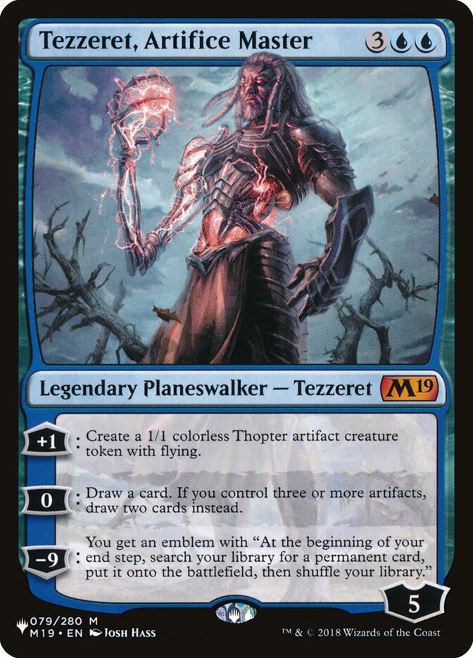 Tezzeret, Artifice Master [The List] | Chromatic Games