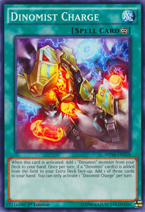 Dinomist Charge [MP16-EN218] Common | Chromatic Games